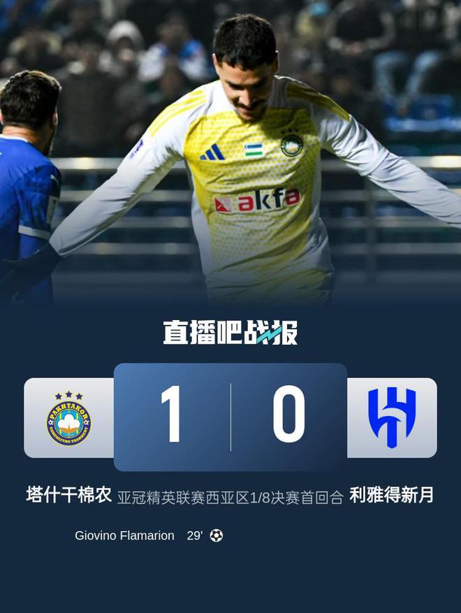  巨人對(duì)決，新月爆冷，大冷門(mén)淘汰賽，西亞第8勝棉農(nóng)，亞冠第2勝。