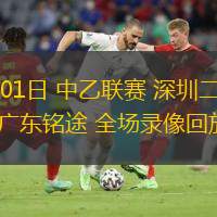  06月01日 中乙聯(lián)賽 深圳二零二八vs廣東銘途 全場錄像回放