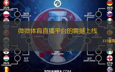  微微體育直播平臺的震撼上線
