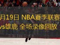  07月19日 NBA夏季聯(lián)賽 熱火vs雄鹿 全場錄像回放